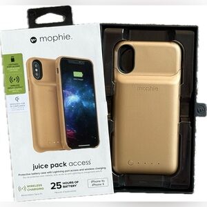 Mophie Gold Juice Pack Access for iPhone X/XS